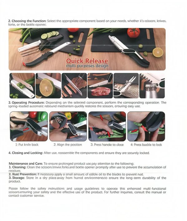 Multi Functional Kitchen/Outdoor Scissor